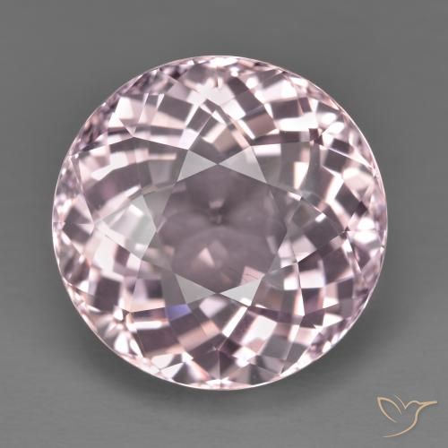 19.30ct 天然 ライトピンク モルガナイト, ラウンド, VVS-VS