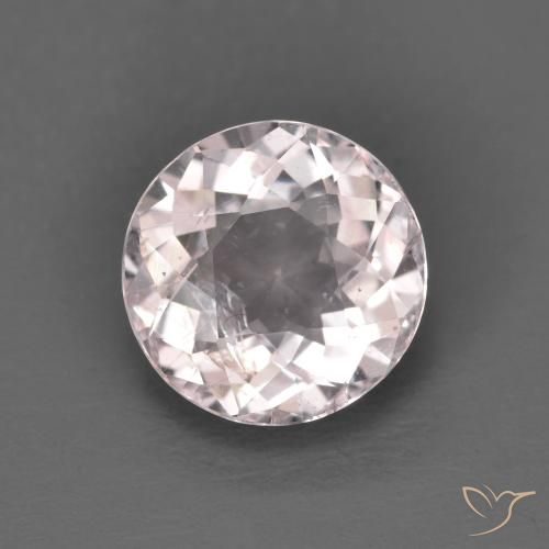 1.43ct 天然 ライトピンク モルガナイト, ラウンド, VS-SI