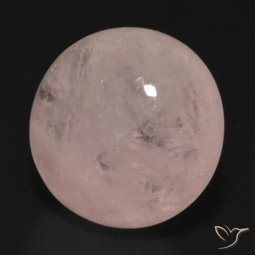 6.96ct 天然 ローズピンク モルガナイト, ラウンド, 半透明