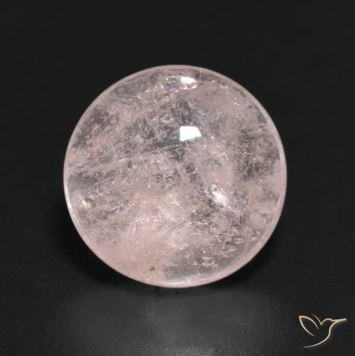 4.40ct 天然 ライトピンク モルガナイト, ラウンド, 透明