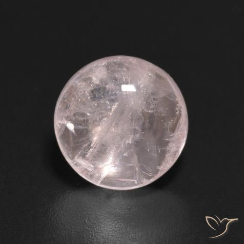 2.22ct 天然 フラミンゴピンク モルガナイト, ラウンド, 透明