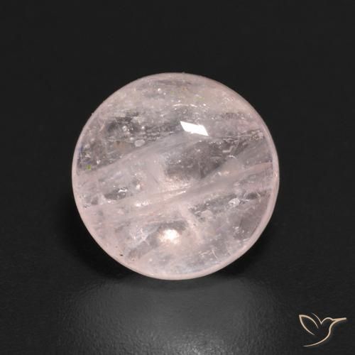 1.90ct 天然 ライトピンク モルガナイト, ラウンド, 透明