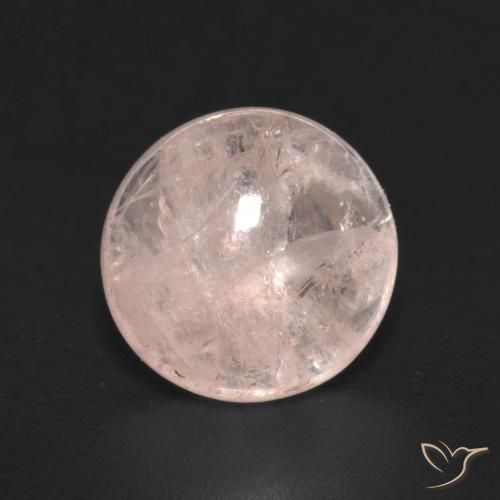 2.90ct 天然 ローズピンク モルガナイト, ラウンド, 透明