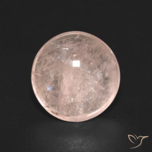 2.50ct 天然 ライトピンク モルガナイト, ラウンド, 透明