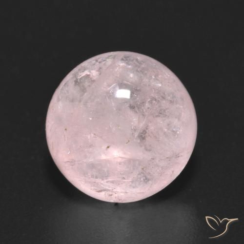 3.85ct 天然 ローズピンク モルガナイト, ラウンド, 透明