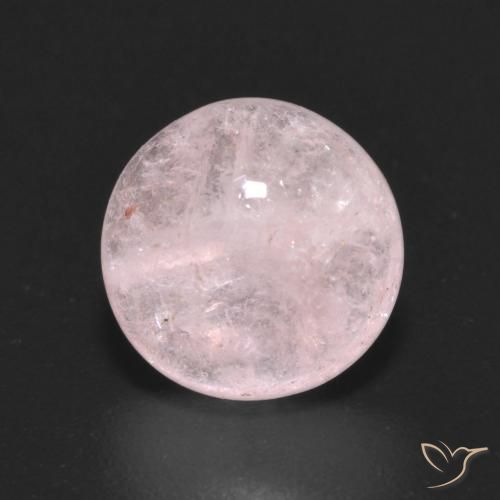 2.90ct 天然 コーラルピンク モルガナイト, ラウンド, 透明