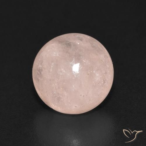 2.29ct 天然 ライトピンク モルガナイト, ラウンド, 半透明
