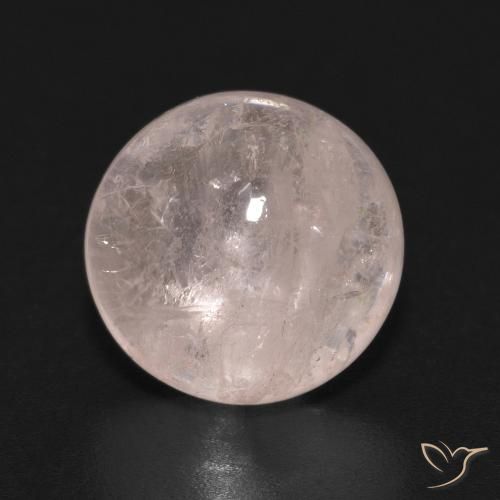 4.35ct 天然 フラミンゴピンク モルガナイト, ラウンド, 透明