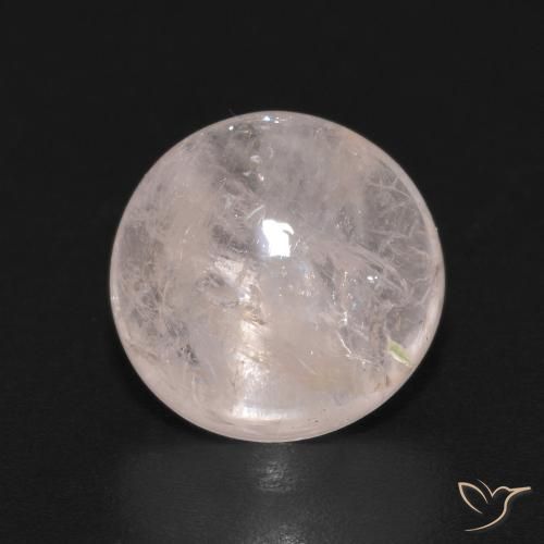 3.70ct 天然 ライトピンク モルガナイト, ラウンド, 透明
