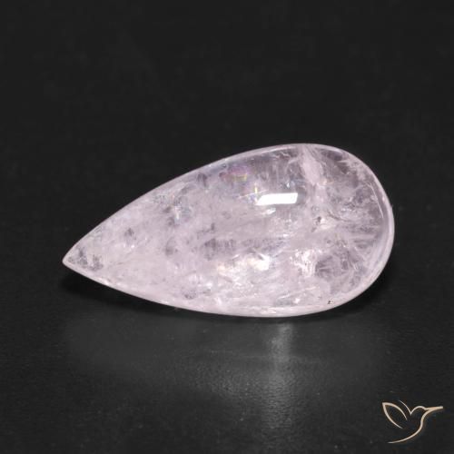 4.15ct 天然 ローズピンク モルガナイト, 洋梨の形, 透明