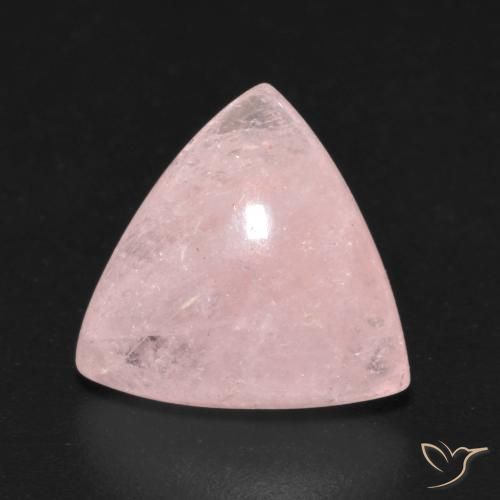 5.01ct 天然 ライトローズピンク モルガナイト, トリリオン, 透明