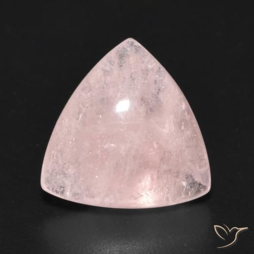 4.90ct 天然 ライトピンク モルガナイト, トリリオン, 透明
