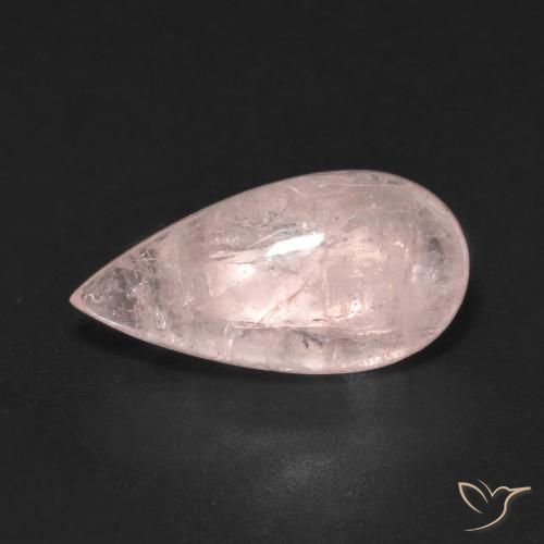 4.26ct 天然 ライトピンク モルガナイト, 洋梨の形, 透明