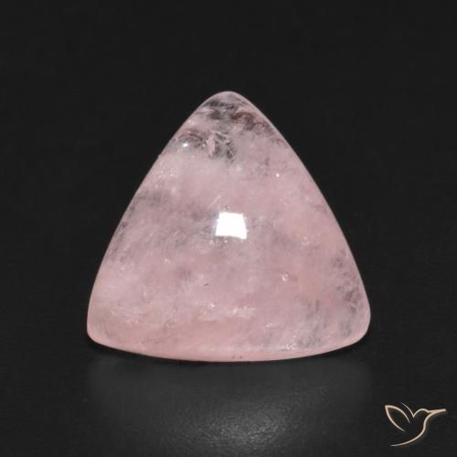 4.47ct 天然 鮮やかなピンク モルガナイト, トリリオン, 半透明