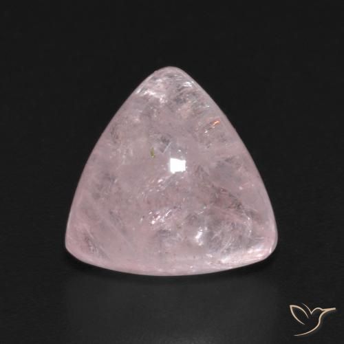 4.70ct 天然 ローズピンク モルガナイト, トリリオン, 透明