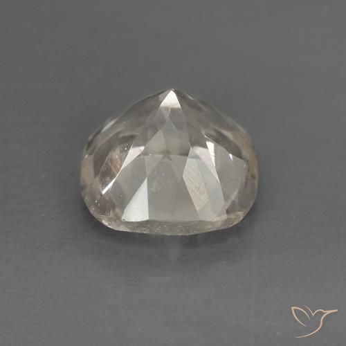 0.95カラットの天然ライトイエローモルガナイト、クッション、VS