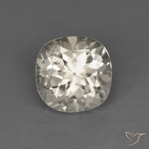 0.90ct 天然 ライトゴールド モルガナイト, クッション, VS
