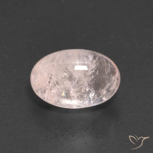 1.67ct 天然 ライトピンク モルガナイト, 楕円形, 透明