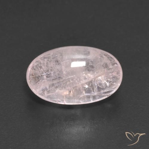 3.16ct 天然 フラミンゴピンク モルガナイト, 楕円形, 透明