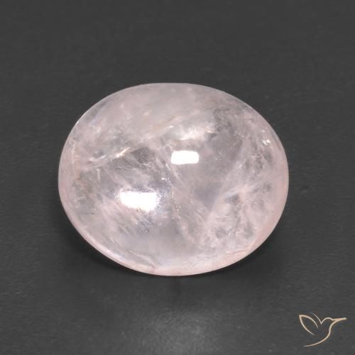 4.43ct 天然 フラミンゴピンク モルガナイト, 楕円形, 透明