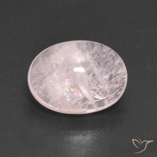 3.20ct 天然 ライトピンク モルガナイト, 楕円形, 透明
