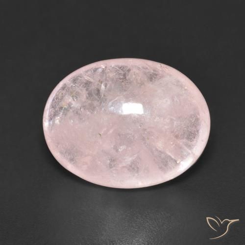 5.54ct 天然 ライトピンク モルガナイト, 楕円形, 透明