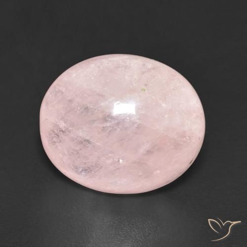 5.06ct 天然 ミディアムピンク モルガナイト, 楕円形, 半透明