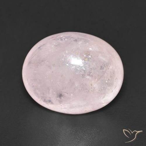 5.37ct 天然 ライトピンク モルガナイト, 楕円形, 半透明