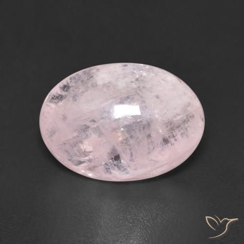 5.87ct 天然 ライトピンク モルガナイト, 楕円形, 透明