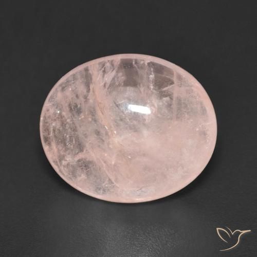 4.45ct 天然 ミディアムピンク モルガナイト, 楕円形, 透明