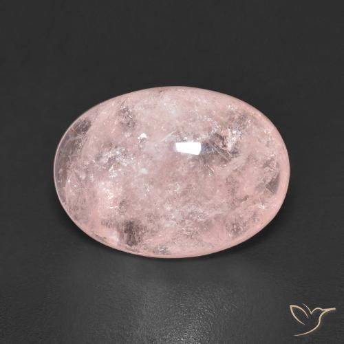 6.49ct 天然 ミディアムピンク モルガナイト, 楕円形, 透明