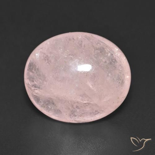 6.44ct 天然 ミディアムピンク モルガナイト, 楕円形, 透明