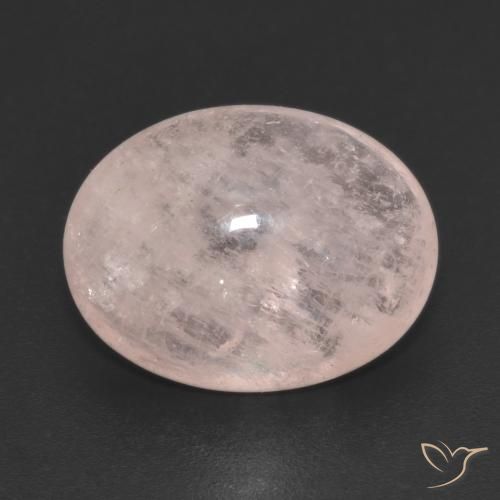9.29ct 天然 薄いコーラルピンク モルガナイト, 楕円形, 透明