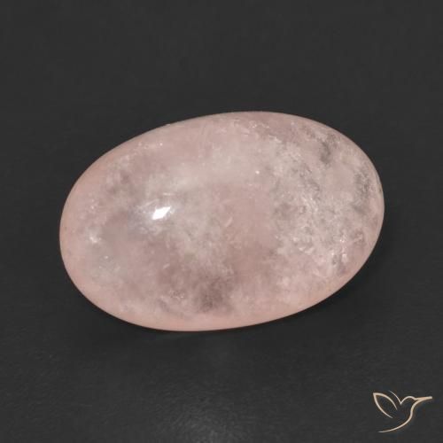 7.67ct 天然 フラミンゴピンク モルガナイト, 楕円形, 半透明