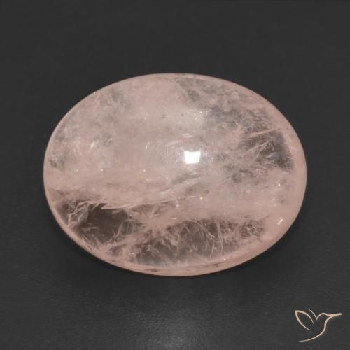 4.86ct 天然 ミディアムピンク モルガナイト, 楕円形, 透明