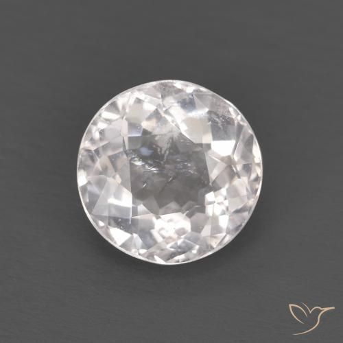 1.11ct 天然 ライトピンク モルガナイト, ラウンド, VS