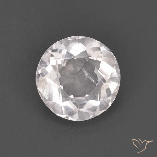 1.11ct 天然 ライトピンク モルガナイト, ラウンド, VS