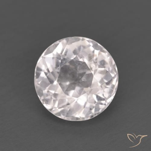 1.32ct 天然 ライトピンク モルガナイト, ラウンド, VS