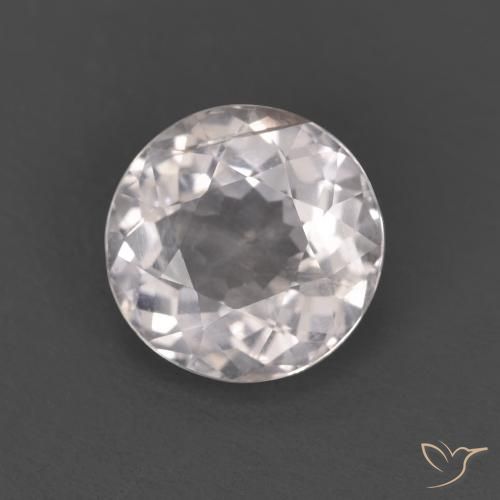 1.14ct 天然 ライトピンク モルガナイト, ラウンド, VS