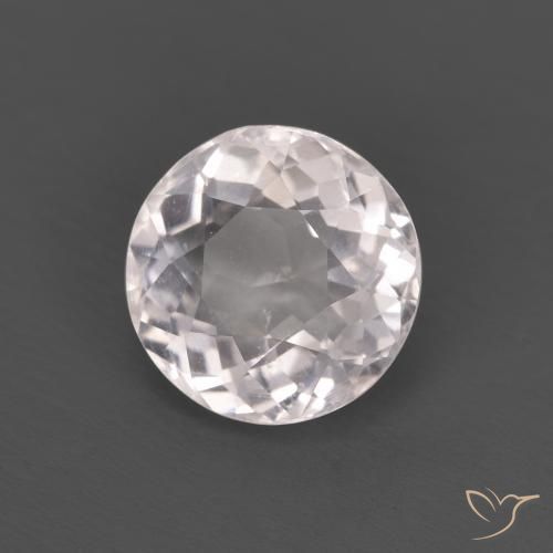 1.15ct 天然 ライトピンク モルガナイト, ラウンド, VS