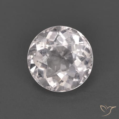 1.24ct 天然 ライトピンク モルガナイト, ラウンド, VS
