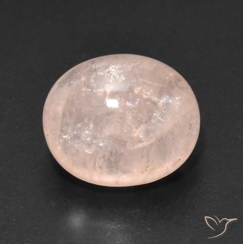 7.18ct 天然 サーモンピンク モルガナイト, 楕円形, 透明