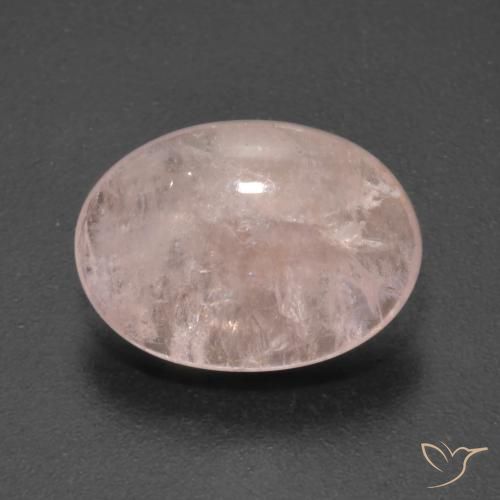 5.02ct 天然 ミディアムピンク モルガナイト, 楕円形, 透明