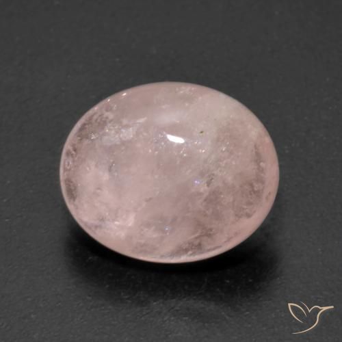 4.47ct 天然 フラミンゴピンク モルガナイト, 楕円形, 透明