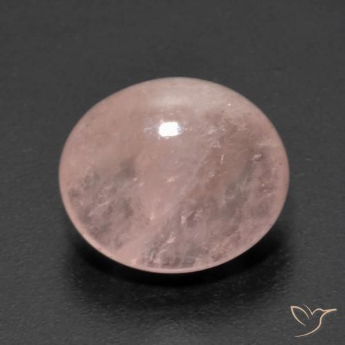 6.38ct 天然 フラミンゴピンク モルガナイト, 楕円形, 透明