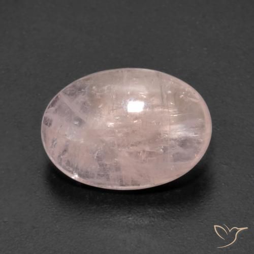3.88ct 天然 ミディアムピンク モルガナイト, 楕円形, 透明