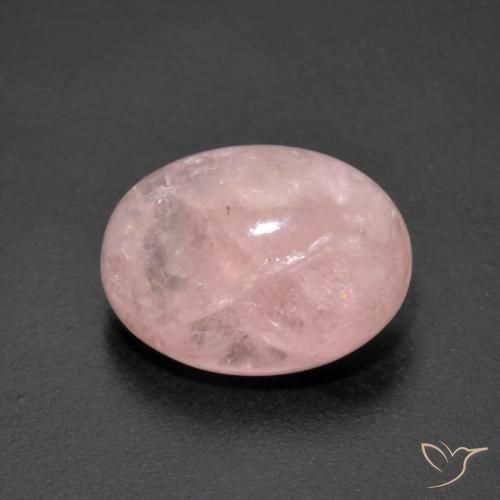 7.02ct 天然 ローズピンク モルガナイト, 楕円形, 半透明