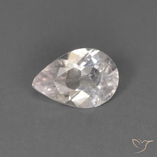 0.34ct 天然 フラミンゴピンク モルガナイト, 洋梨の形, SI