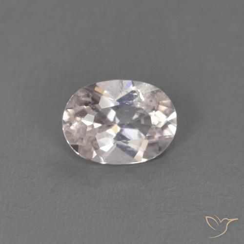 0.32ct 天然 サーモンピンク モルガナイト, 楕円形, VS