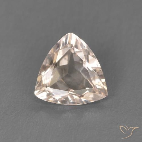 0.47ct 天然 ミディアムピンク モルガナイト, トリリオン, VS